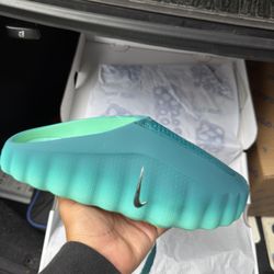 Nike Mind 001 Slide Geode Teal Light Menta