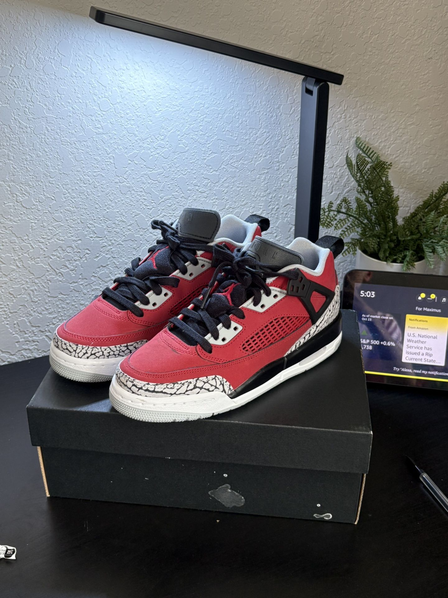 Jordan Spizike Low (GS) Size 5.5