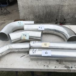 Aluminum Coupler Pipes, Misc Sizes