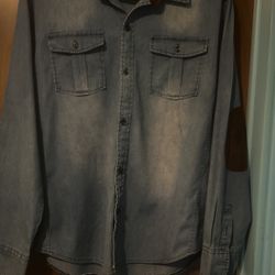 Beautiful Denim Shirt/Jacket Size Small
