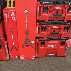 Milwaukee  Rocket Lightsaber With Packout Boxes. Financing Avaliable 