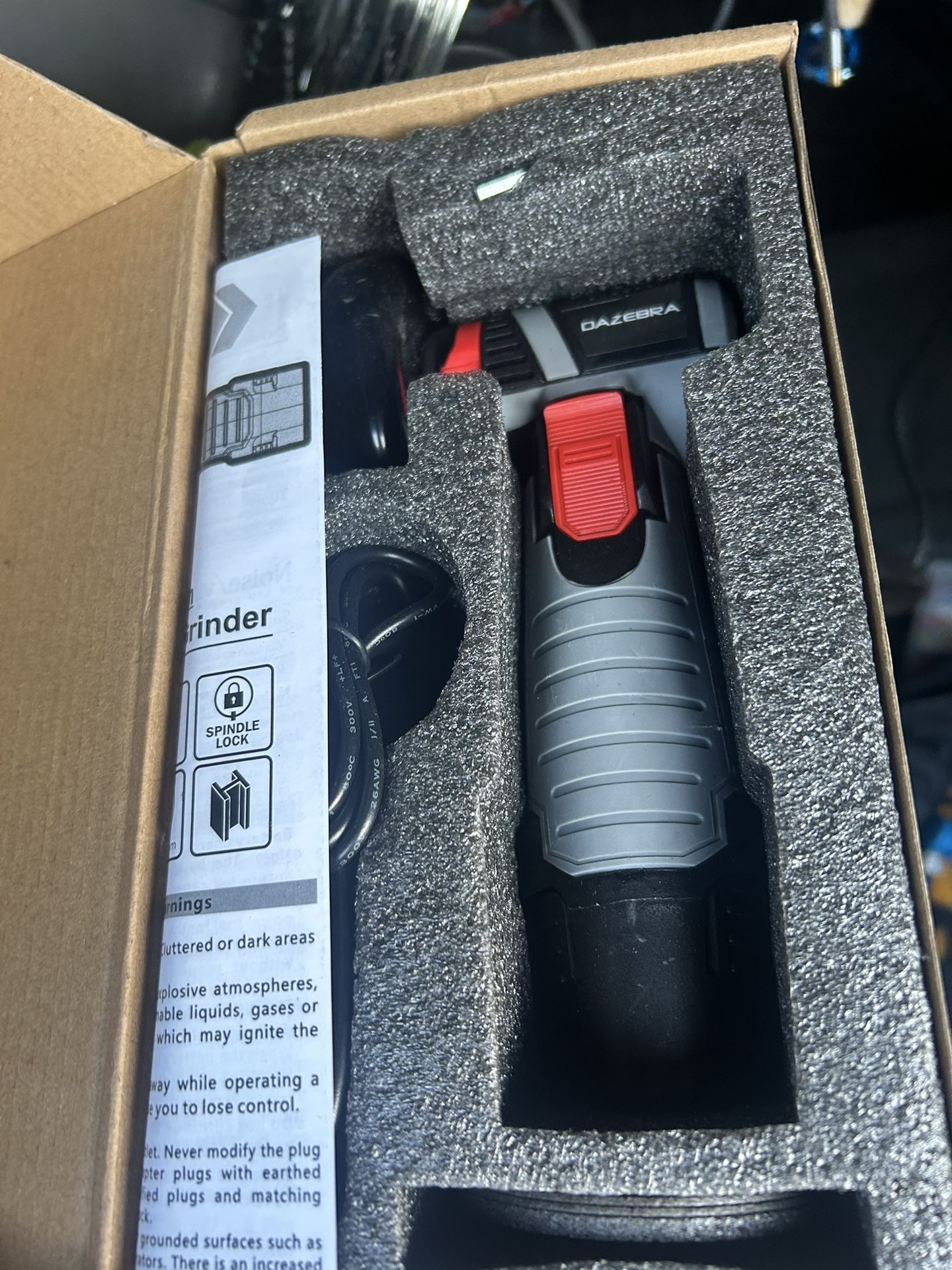 new portable angle grinder