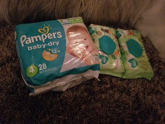 Pampers brand diapers