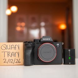 Sony A7 IV Camera