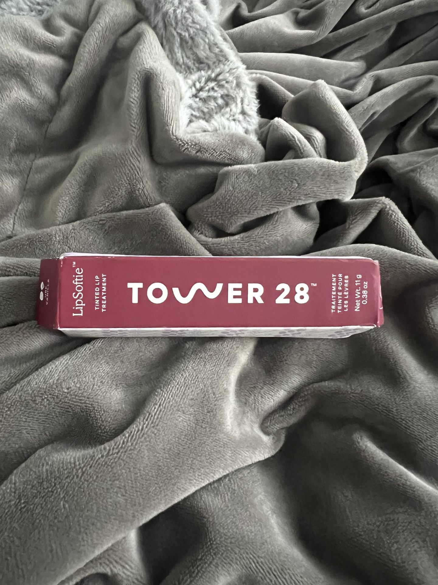 Tower 28 Lipsoftie Tinted Lip Treatment Ube Vanilla
