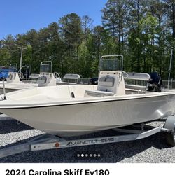 New 2024 Carolina Skiff EV180
