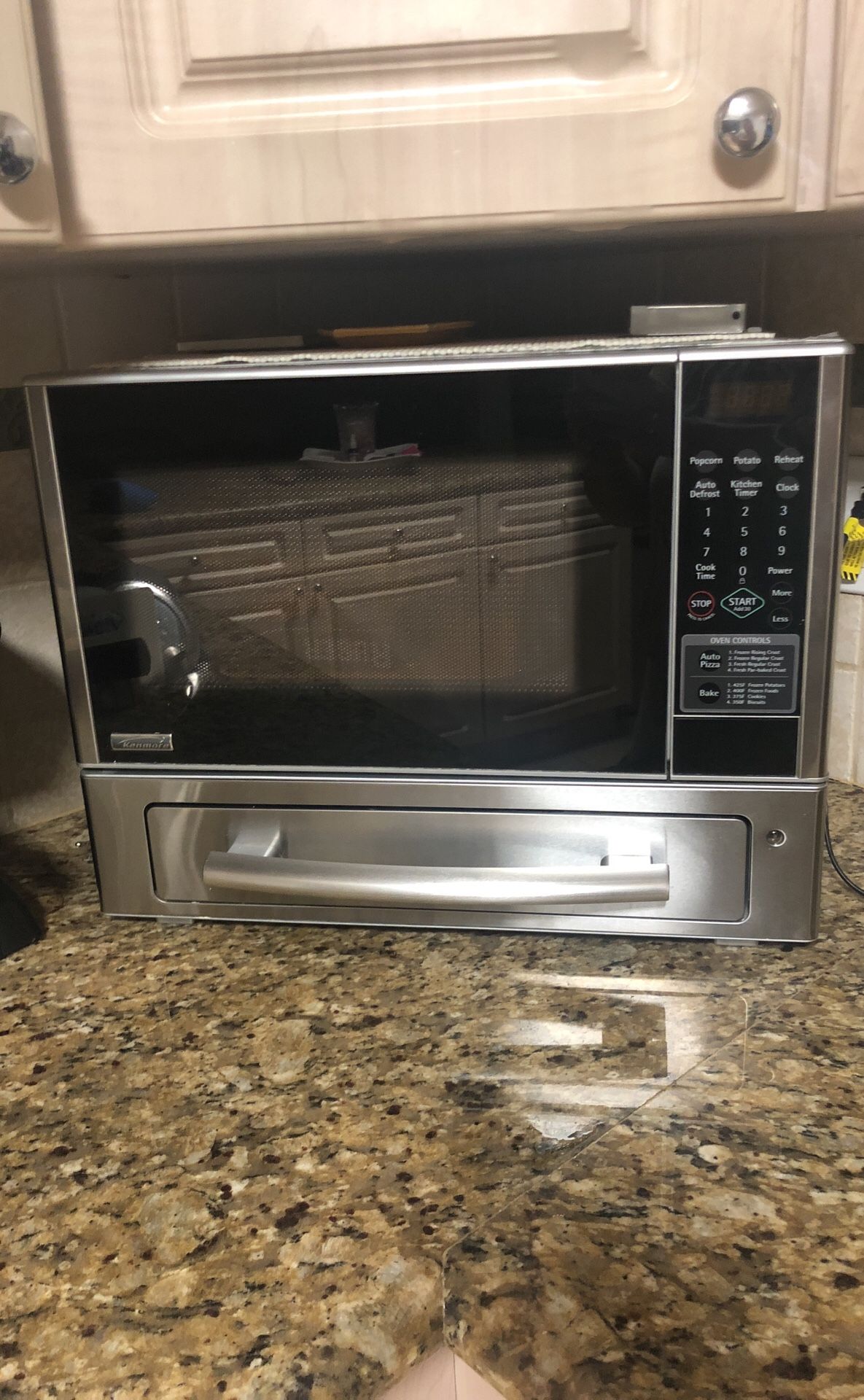 Kenmore Microwave & Pizza Oven  Microwave pizza, Outdoor kitchen  appliances, Microwave oven