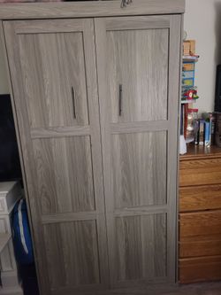 Twin Cabinet Murphy Bed – Handy man special