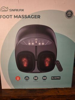 Snailax Shiatsu Foot Massager with Heat (Brand New)