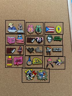 enamel pin set