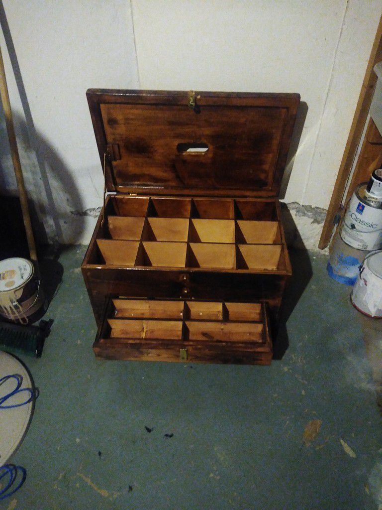 Wood Chest/ Bench For Sale