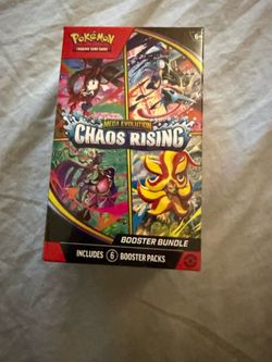 Pokémon Mega Evolution Chaos Rising Booster Bundle
