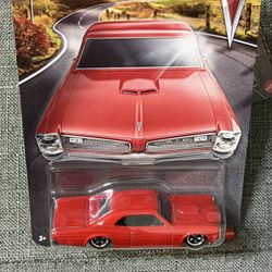 Hot Wheels Silver Series CHASE ’66 Pontiac GTO – Metal Base