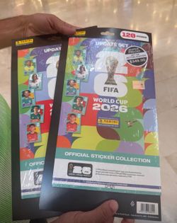 Panini update set 120 stickers