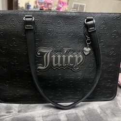 Juicy Black Purse Or Laptop Bag