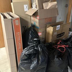Boxes And Packing Paper 