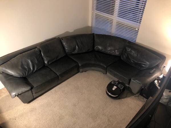 Leather Sectional Couch