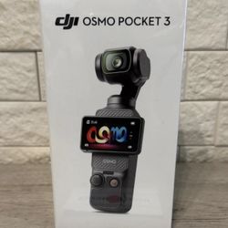 DJI Osmo pocket 3 4k handheld camera with rotatable touchscreen 