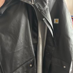 Carhartt Rubber Rain Jacket 