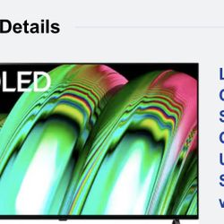 LG OLED 48″ 4K Smart TV – OLED A2 Series – Excellent Condition