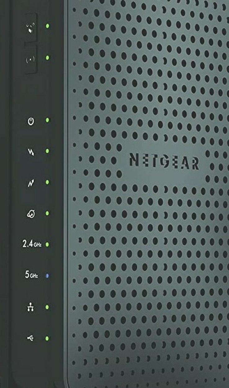 NETGEAR N600 WiFi Cable Modem Router , With Power Cord
