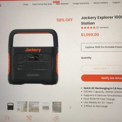 Jackery 1000 Pro 