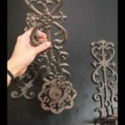  Very Beautiful Wall Art .. Candle Holders