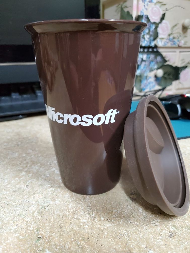 Collectable Microsoft ceramic coffee mug