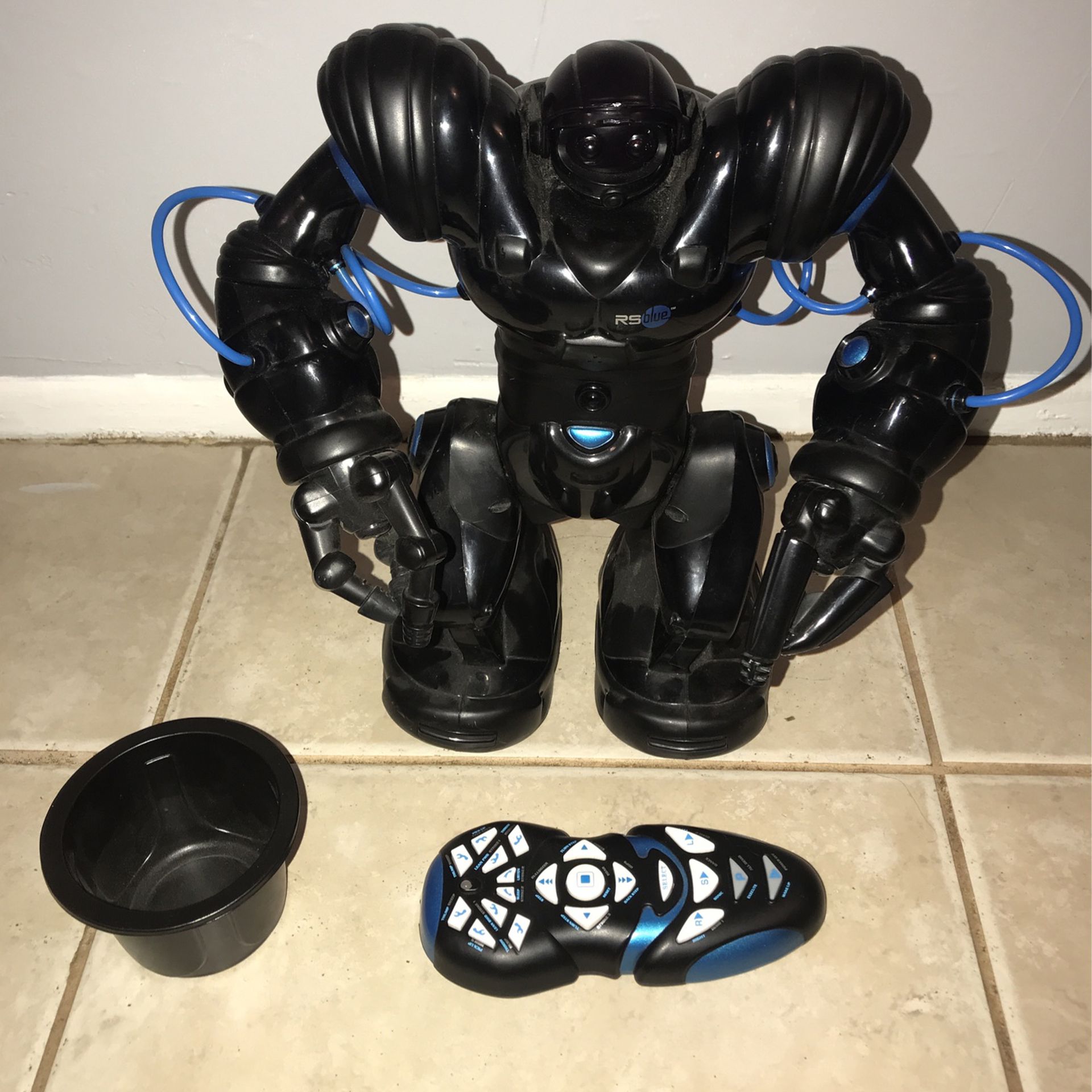 Wowwee RS Blue Toy Robot 14"