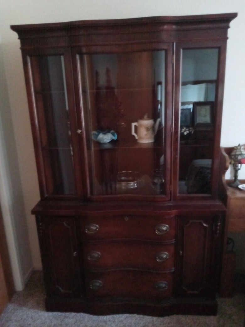 China Cabinet Very Nice Antique