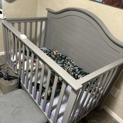 Crib With Mattress 
