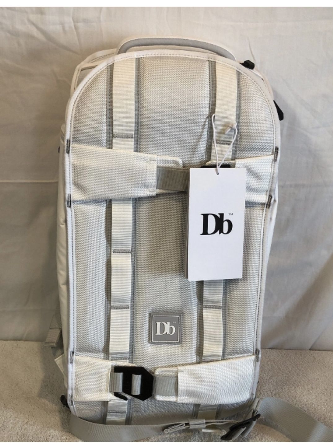  Douchebag explore 20L backpack size  10”x  20“.