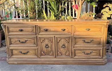 wooden dresser