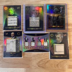 🔥 Historic Relic Card Lot – Presidents & Wild West (Jefferson, Jackson + More)