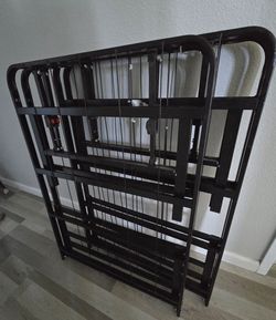 Full Size Foldable Metal Bed Frame