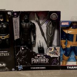 Batman Thanos Black Panther Action Figures
