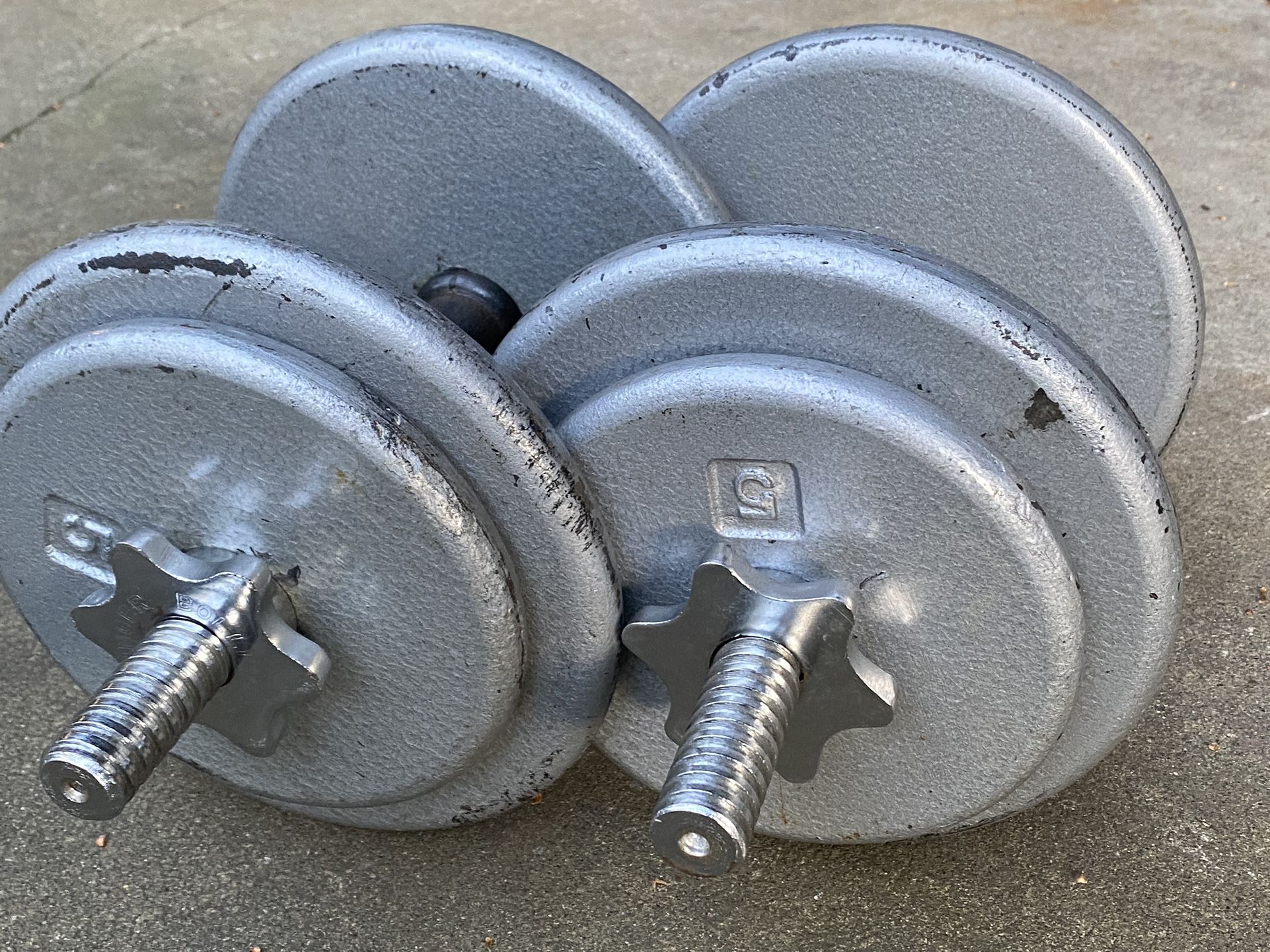 Standard Weights 1” Hole (PENDING SALE)