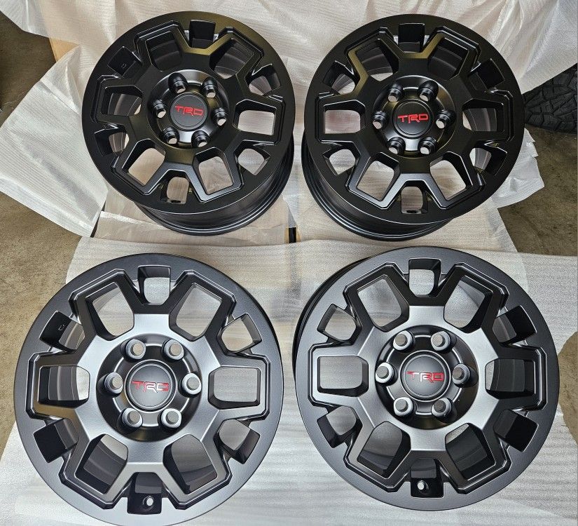 New 17" Toyota Tacoma 4runner TRD Wheels Rims Tires Tundra SEQUOIA