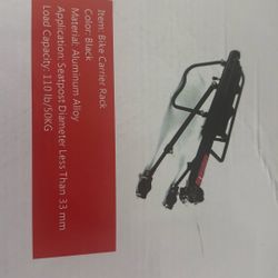 NEW Bike Carrier Rack
