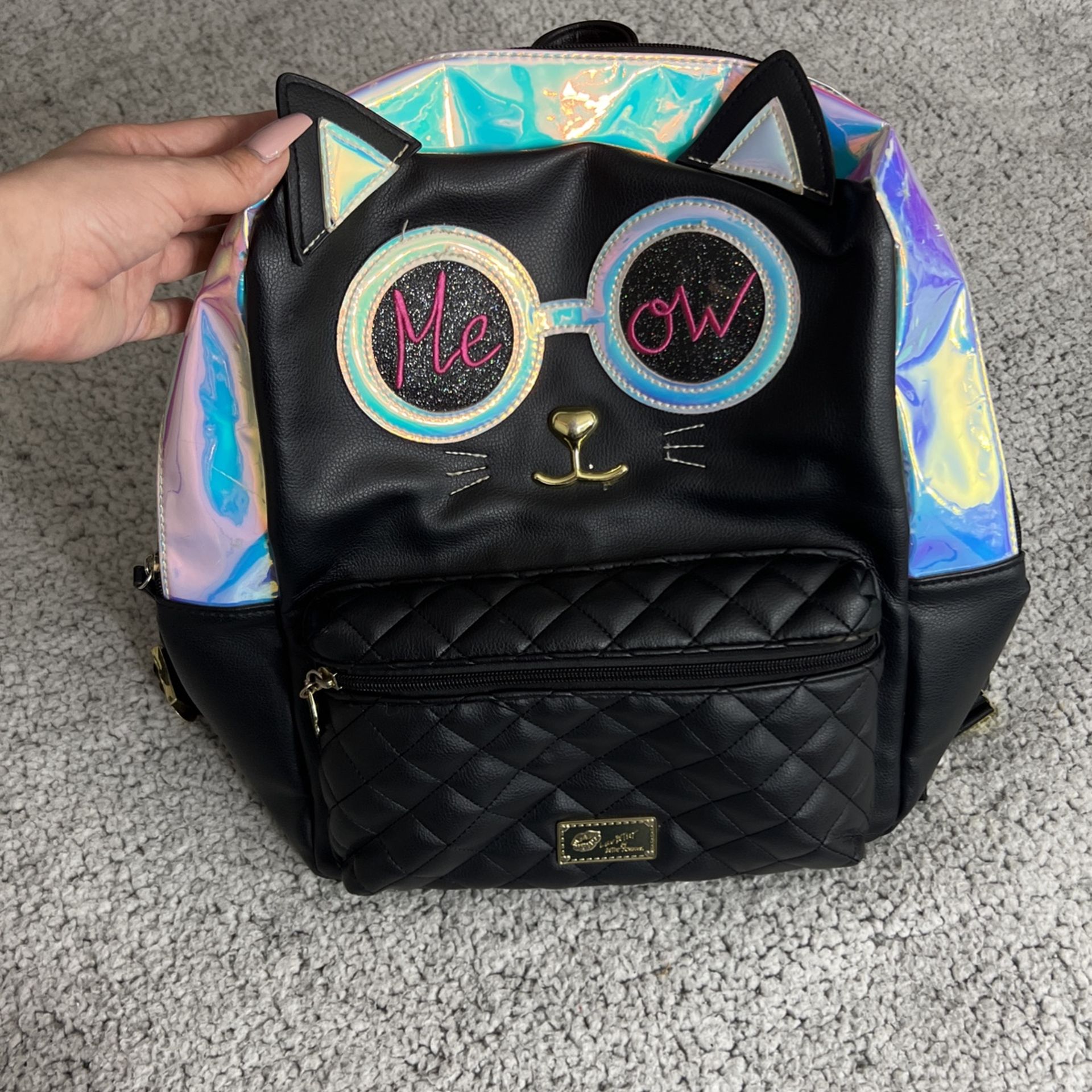Betsey Johnson Cat Backpack for Sale in Lodi CA OfferUp