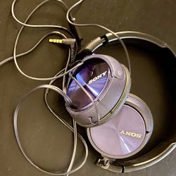 Wired Sony Headphones 