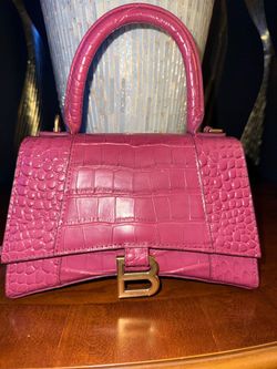 Hourglass Top Handle Bag