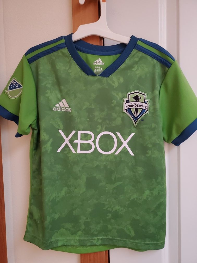 Kids Adidas Sounders Jersey