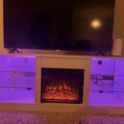 Fireplace Led Tv Stand 