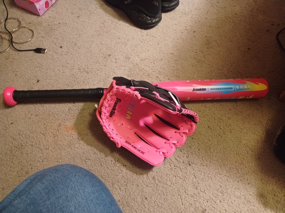 Baseball Bat And Glove