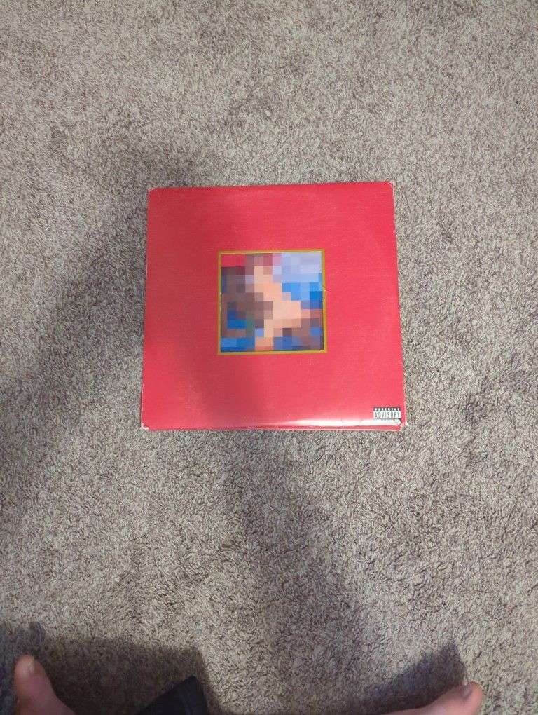 My Beautiful Dark Twisted Fantasy - Kanye West | Vinyl Record, Poster, Swappable Cover Art