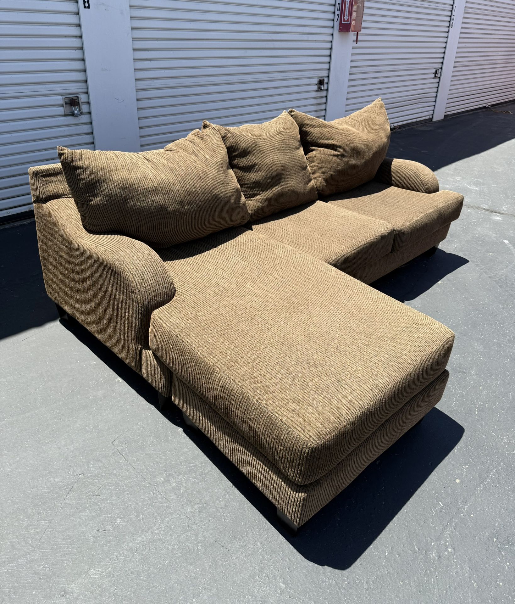 Brown Sectional Couch