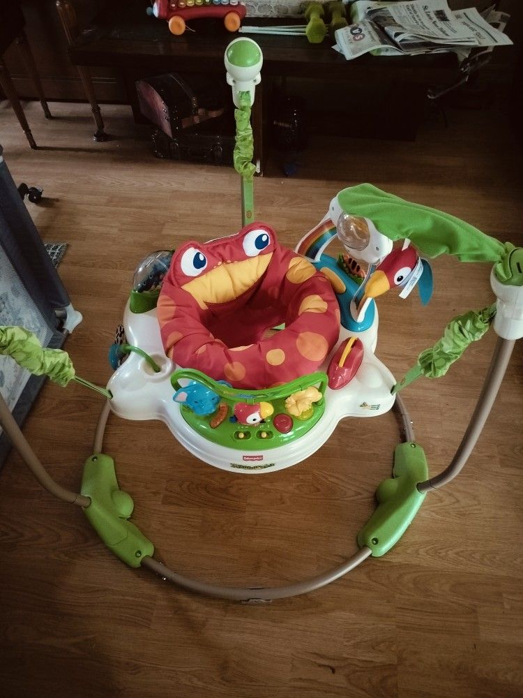 Baby Bouncer And Spinner Chair