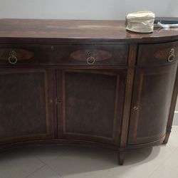 Free Antique Sideboard Buffet Cabinet 