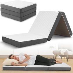Tri-fold Memory Foam Mattress